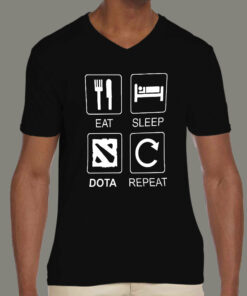 Eat Sleep Dota Repeat Men’s T-shirt Eat Sleep Dota Repeat Men’s T-shirt