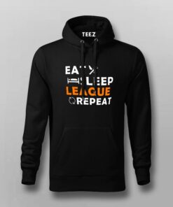 Eat Sleep League Repeat T-Shirt Eat Sleep League Repeat T-Shirt