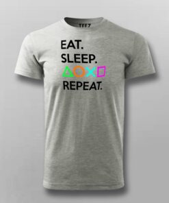 Eat Sleep Playstation Repeat Men’s Gaming T-Shirt Eat Sleep Playstation Repeat Men’s Gaming T-Shirt