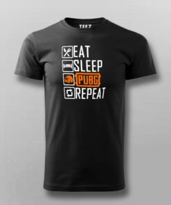 Eat Sleep Pubg Repeat Funny Gaming T-Shirt For Men Eat Sleep Pubg Repeat Funny Gaming T-Shirt For Men