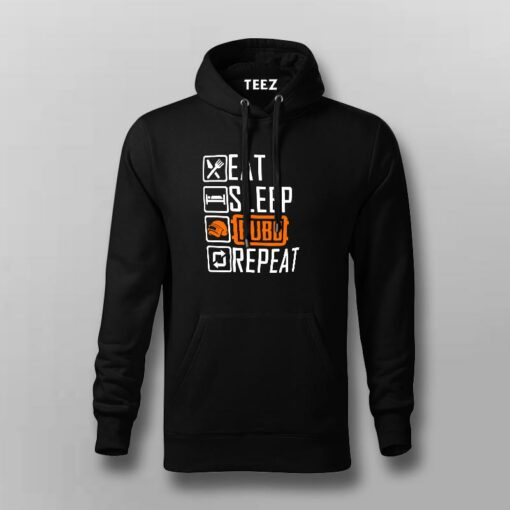 Eat Sleep Pubg Repeat Funny Gaming T-Shirt For Men