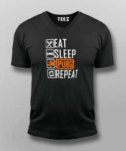 Eat Sleep Pubg Repeat Funny Gaming T-Shirt For Men 3 Eat Sleep Pubg Repeat Funny Gaming T Shirt For Men 4