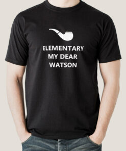Elementary My Dear, Watson – Sherlock Holmes Men’s T-shirt Elementary My Dear, Watson – Sherlock Holmes Men’s T-shirt