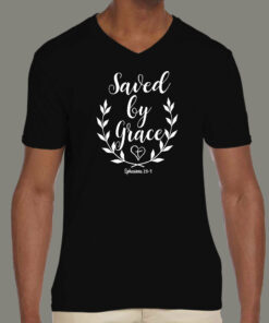 Ephesians 28-9 Saved by Grace Men's T-Shirt 2 Ephesians 28 9 Saved by Grace Mens T Shirt 3
