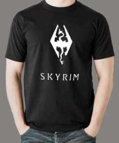 Epic Skyrim Adventure  Gamer’s Fantasy World Tee Epic Skyrim Adventure  Gamer’s Fantasy World Tee