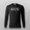 Expressive Heck Men’s T-Shirt – Minimalist Mood Statement