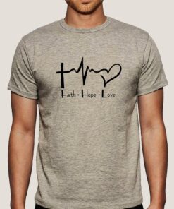 Faith Hope Love Inspirational Men’s Tee Faith Hope Love Inspirational Men’s Tee