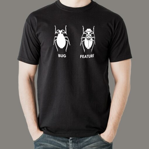 Feature or Bug Developer’s Dilemma T-Shirt – Decode It