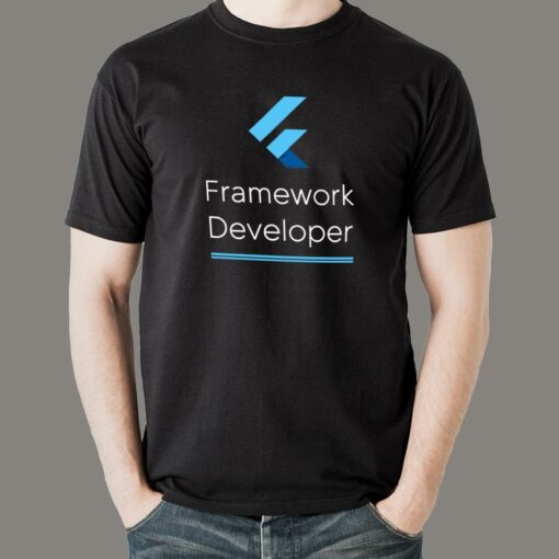 Flutter Developer T-Shirt – Build Beautiful Apps