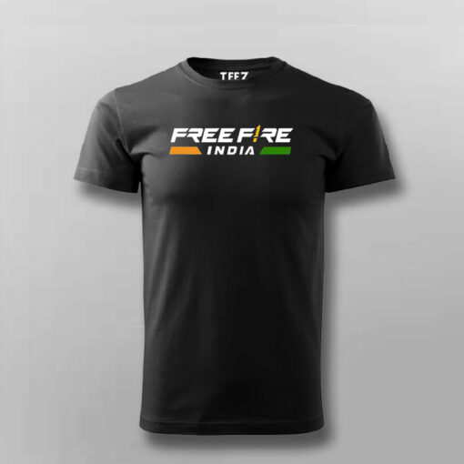 Free Fire India ( India ka Battle Royale ) Gaming T-shirt