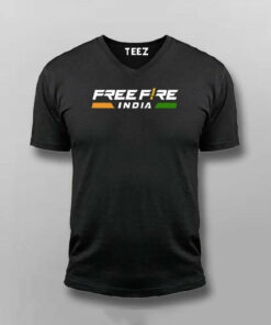 Free Fire India India ka Battle Royale Gaming T shirt 4