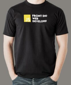 Front-End Web Developer JS Men’s Tee – Design Future