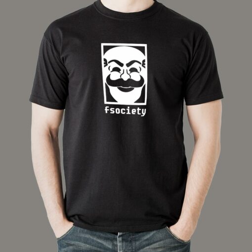 Fsociety Hacker Group T-Shirt – Join the Revolution