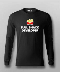 Full Snack Developer T-Shirt – Hungry for Code Full Snack Developer T-Shirt – Hungry for Code