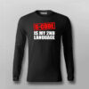 G code Is My 2nd Language Programmer T-shirt For Men
