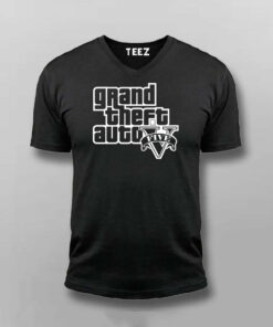 GTA V Action Hero T-Shirt - Live the Game Life 3 GTA V Action Hero T Shirt Live the Game Life 4