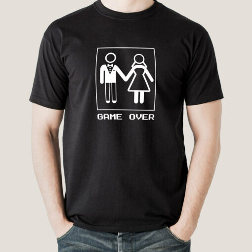 Game Over After Marriage – Men’s T-shirt