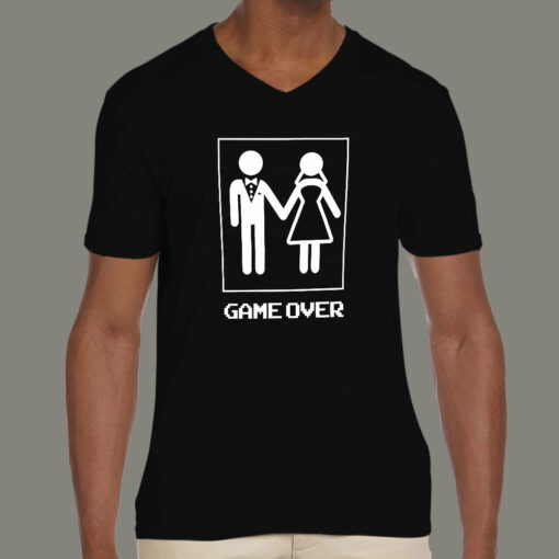 Game Over After Marriage – Men’s T-shirt