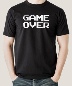 Game Over classic 8-bit Men’s T-shirt Game Over classic 8-bit Men’s T-shirt