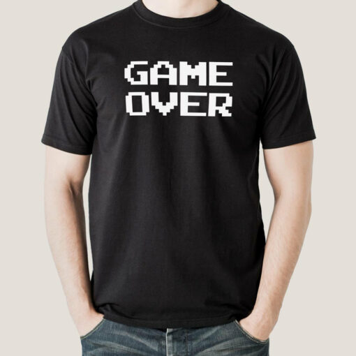 Game Over classic 8-bit Men’s T-shirt