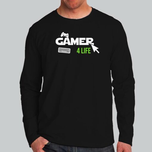 Gamer 4 Life Men’s Gaming T-Shirt