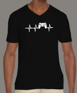 Gamer Heartbeat T-Shirt For Men 3 Gamer Heartbeat T Shirt For Men 4