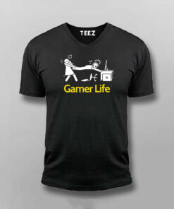 Gamer Life Funny Gamer T shirt 4