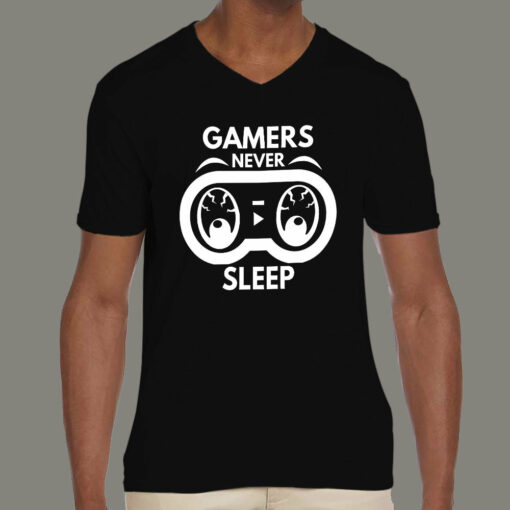 Gamer’s Never Sleep – Men’s T-Shirt