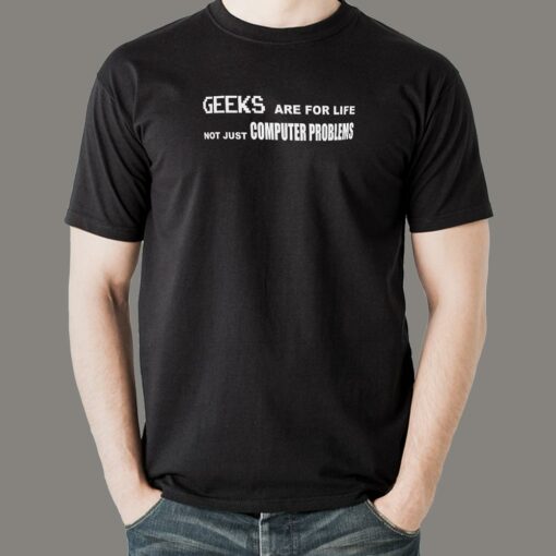 Geek Life Men’s T-Shirt – Embrace Your Inner Nerd