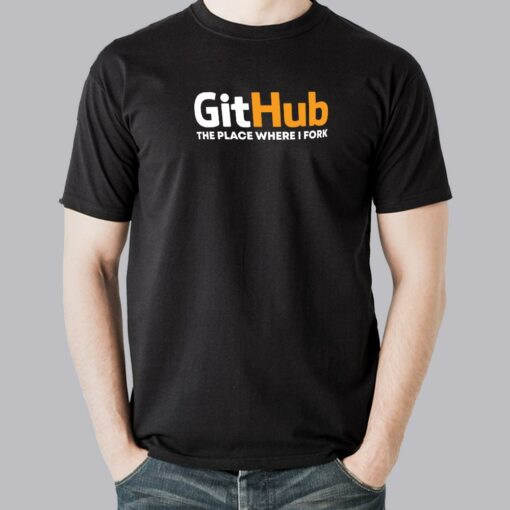 GitHub Fork Master Tee – Code, Collaborate, Create