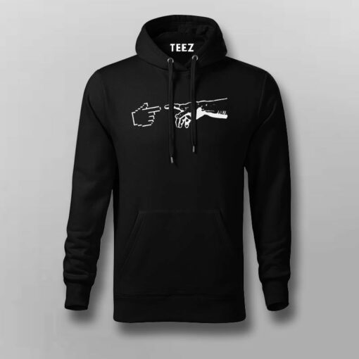 God And The Machine Hoodies