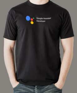Google Assistant Dev T-Shirt – Voice the Future Google Assistant Dev T-Shirt – Voice the Future