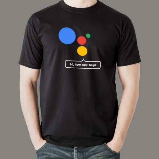 Google Assistant Fan T-Shirt – Ask Me Anything