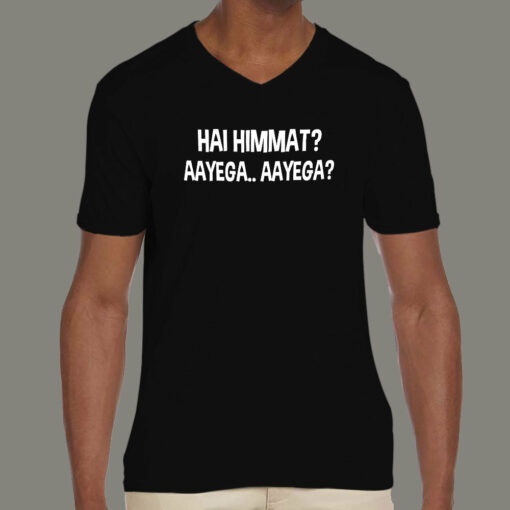 Hai Himmat Aayega Aayega Men’s T-shirt