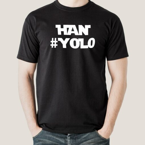 Han #Yolo Starwars Men’s T-shirt