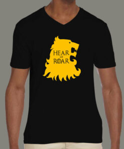 Hear Me Roar GOT House Lannister T-Shirt Hear Me Roar GOT House Lannister T-Shirt