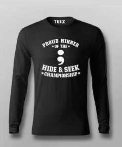 Hide & Seek Champion Men’s T-Shirt – Unfound and Proud Hide & Seek Champion Men’s T-Shirt – Unfound and Proud
