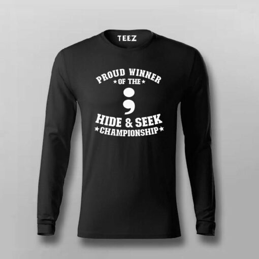 Hide & Seek Champion Men’s T-Shirt – Unfound and Proud