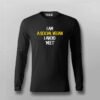 I Am A Social Vegan I Avoid Meet Funny T-shirt For Men