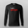 I Am Jhama Jham Funny Hindi T-shirt For Men