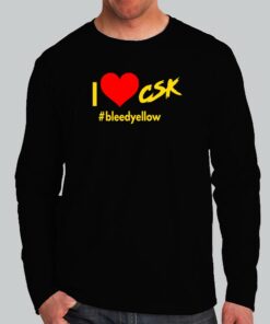 I Love CSK Men's Chennai Super Kings Cotton T-shirt 2 I Love CSK Mens Chennai Super Kings Cotton T shirt 3