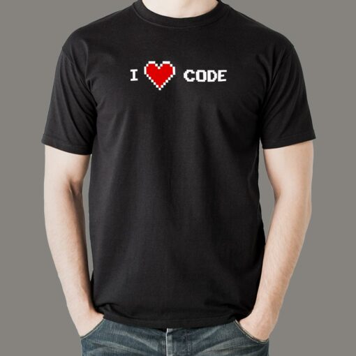 I Love Code  Exclusive Tech Tee