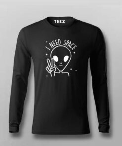 I Need Space Funny Alien T-Shirt For Men I Need Space Funny Alien T-Shirt For Men