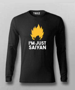 I’m Just Saiyan Anime T-shirt For Men