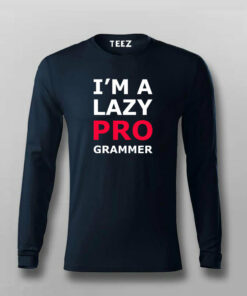 I’m Lazy Programmer Funny T-shirt For Men