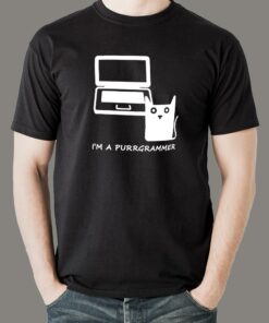 I’m a Purrgrammer  Exclusive Tech Tee I’m a Purrgrammer  Exclusive Tech Tee