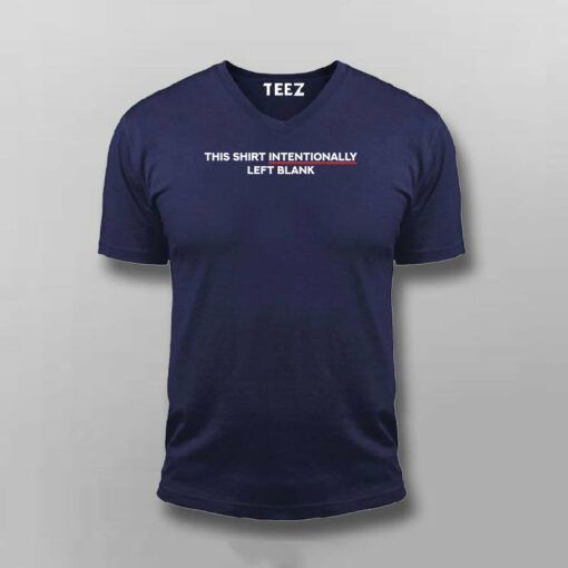 Intentionally Blank Men’s T-Shirt – Make Them Look Twice