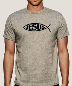 Jesus Fish Classic Christian Symbol Tee Jesus Fish Classic Christian Symbol Tee