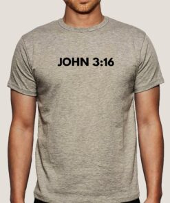 John 316 Bible Verse Men’s Christian T-shirt John 316 Bible Verse Men’s Christian T-shirt