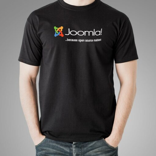 Joomla Web Developer T-Shirt – Open Source, Open Mind